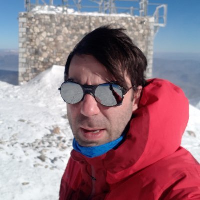 Dad, Atmospheric physicist at the Academy of Athens 🌋☀️