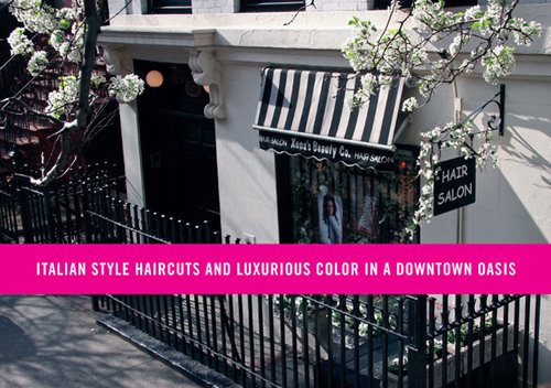 A fun place for serious hairdressing, in the heart of the West Village. 
20 Years of Downtown Style!