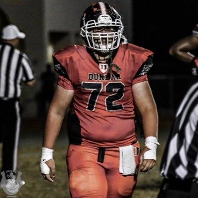 D-Tackle, Center, Left Tackle and Right Guard 2023 - Dunbar High School - 6’2.5 280 lbs - 4.23GPA - Credentials (nicholastgiordano@icloud.com)