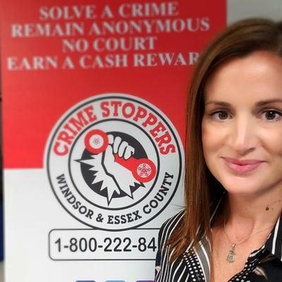 Crime Stoppers Police Coordinator. This account is not monitored 24/7 to report a crime call 519-258-6111 or 911 for a emergency.