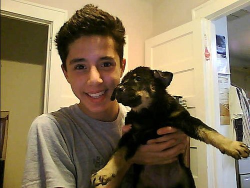 ChrisSaysWoof's profile picture. Chris likes to dance in the bowling lanes with Justin Bieber. He's fuckin awesome and has buttsex with Britney Spears. And he's so much cooler than you. -Emily♥