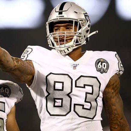 #83 for the (8-8) Raiders -
Voted best rapper in the league 
by Chief Keef-
Future Goat in the making-
(not affiliated with Darren Waller in any way)