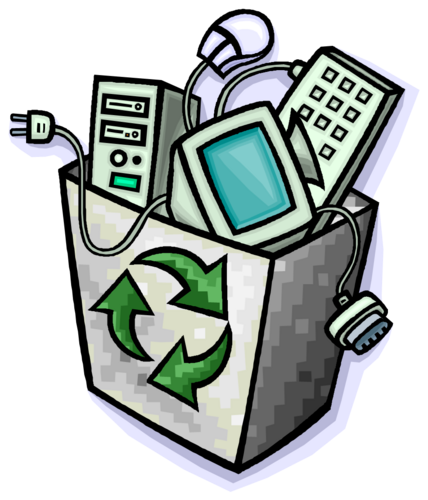 Empresa socialmente responsable, recicla desechos electrónicos porque cuidamos de la salud de las personas y la del medio ambiente.