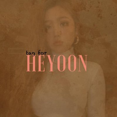 TagsForJeong's profile picture. Bem-Vindes a sua conta de projetos e tags para a artista sul-coreana Heyoon Jeong (#혜윤).