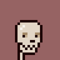 10000 unique #CryptoSkeletonPunks randomly generated on the Ethereum Blockchain. Certified Unofficial Punks.

Not affiliated with @LarvaLabs.