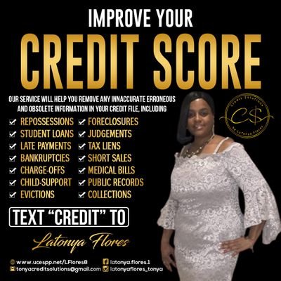 Credit consulting at credit solution$ married to my HS 💖3 daughters and 1grand💙 FES agent helping people restore their credit and gain back their buying pwrs.