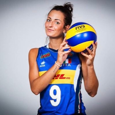 Volleyball player. Italian national team. Igor Volley Novara.