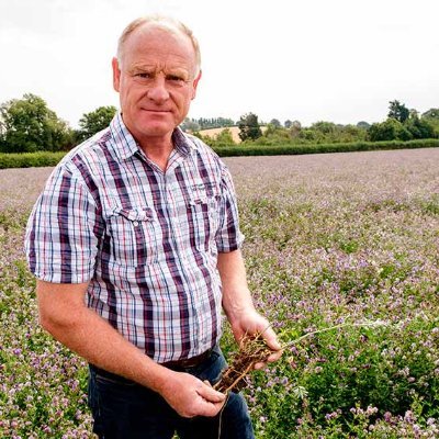 Essex biological arable farmer using no-till, homemade compost and soil life to reduce artificial inputs. 2018 Soil Farmer of the Year.