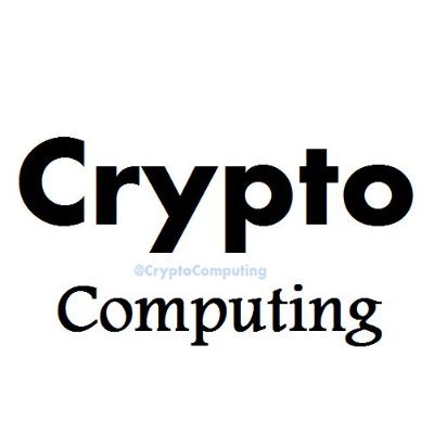 cryptocomputing's profile picture. We Believe in New Age Technology.
@CryptoComputing
(tweets are not financial advice :)