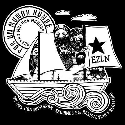 Supporting the ★Zapatista Journey for Life★ in Scotland. For more geographies in the WISE islands: @zapatistasolid1 #LaGiraZapatistaVa