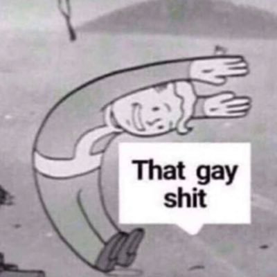 yeeeeeet691's profile picture. Fags don’t have rights @lgbtq