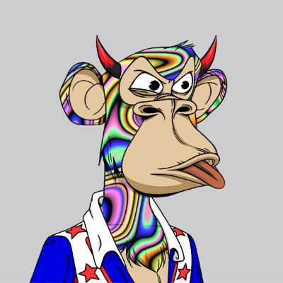 Bored Ape #7187 aka Trippy Knievel is one of only two Trippy fur apes with horns. This super rare Dare Devil has 5 stats under 4% including the 0.77% Trippy fur