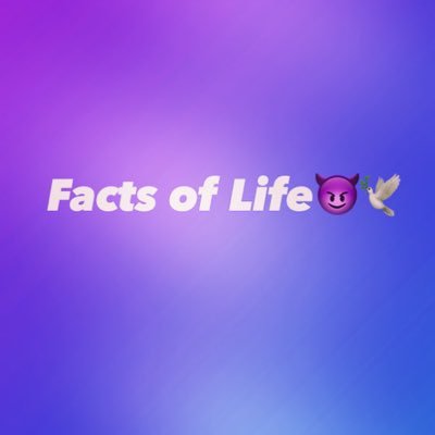 for motivation purposes only Facts of Life😈🕊 official Twitter /business inquires:ysmteam2012@gmail.com motivation & Fashion 👨🏾💻
