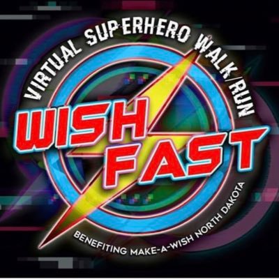 VIRTUAL SUPERHERO walk/run. Benefiting Make-A-Wish ND