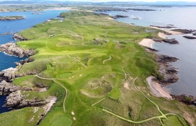 Cruit Island Golf Club County Donegal Eire. Golf on the edge of the emerald isle