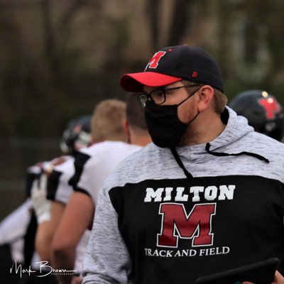 Middle school teacher. Milton High School Football and Track & Field (Throws) coach