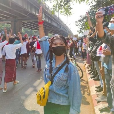 The civilian who wants DEMOCRACY & HUMAN RIGHTS.