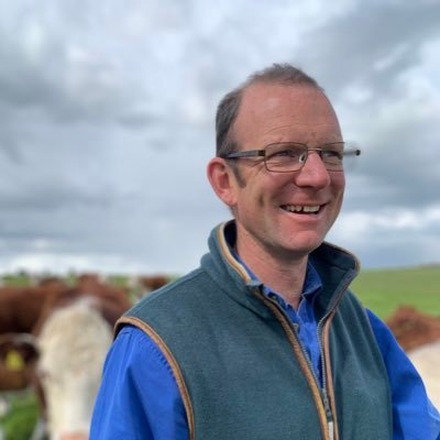 Farmer in southern england. Crops & pasture fed cows, #zerotill, cover crops and #mobgrazing to regenerate #SoilHealth #mixedfarming