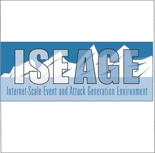 The Internet-Scale Event and Attack Generation Environment (ISEAGE) (pronounced “ice age”) is a security test-bed developed at #IowaState