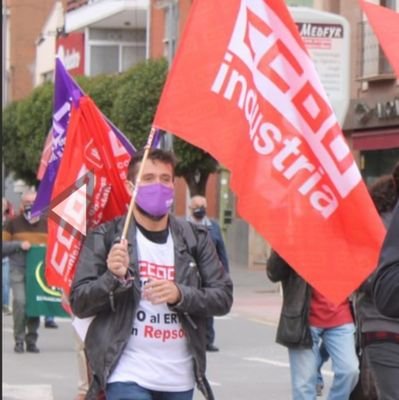 Manchego, arraigado a la tierra, trabajador del metal. 
Sindicalista en @ccoo Porque la lucha de la clase obrera nunca desfallece.