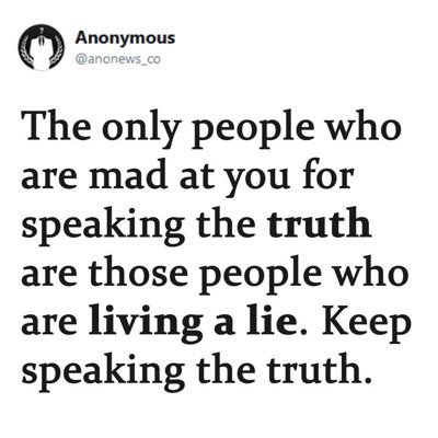 Honesty causes animosity with hypocrites.