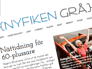 nyfikengra's profile picture. Sveriges mesta - och bästa - nättidning för dig som vill leva livet nyfiken efter 60.