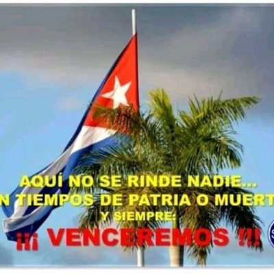 FIDEL ES UN PAÍS 
Joven cubano, revolucionario, Martiano y Fidelista, convencido de que se pudo, se puede y se podrá. #PatriaOMuerteVenceremos #FidelPorSiempre