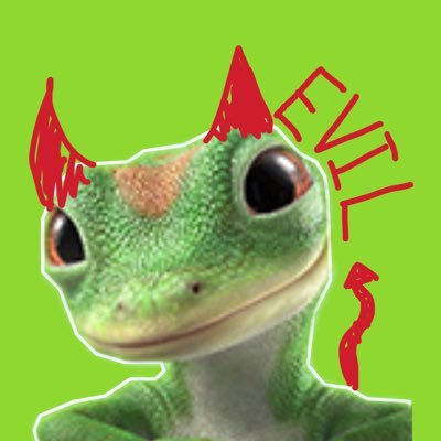tweets about how much i HATE the geico gecko & maybe personal opinions/issues. this acc is anon so whatevs *not affiliated with geico, all tweets are satire*