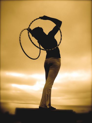 I teach hoopdance, yoga, and help people achieve health and happiness. Into adventures... the outdoors... evolving.