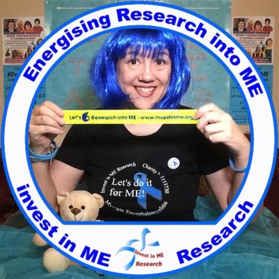 I am @JenGovey & use my powers of #cosplay to raise money for @invest_in_ME Take the #DressForME challenge!  https://t.co/jOqrVcbVKb 😍 #pwME She/they