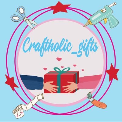 Craftholicgifts's profile picture. Handmade Gifts      We create your feelings 
Craftoholic ✂️🎨🎁🎉🎊
Creative Crafts
💯%Handmade
Dm📩if interested
No Cod❎
Paytm , Gpay, phn
