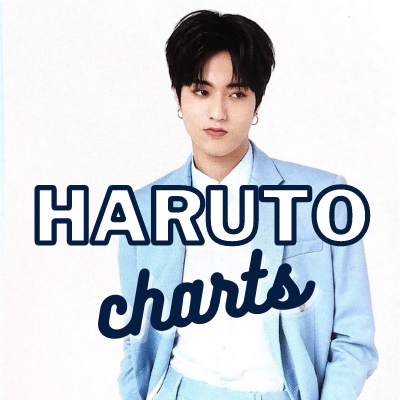 Your best source of TREASURE #HARUTO #하루토 charts and milestones | Open DMs ✉️