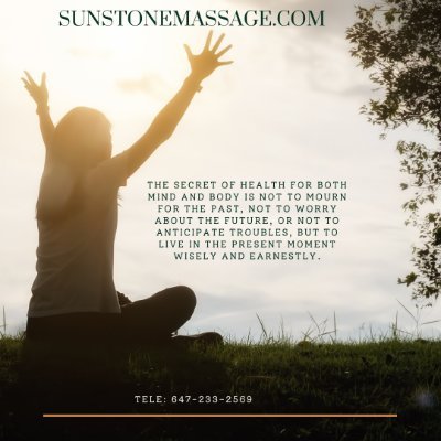 Sunstone Registered Massage Clinic 647-233-2569🍁