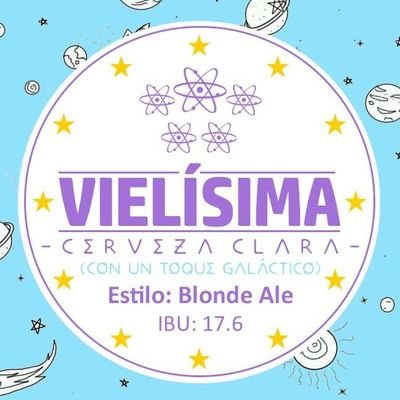 Con un Toque Galáctico ⭐💫✨ Cerveza Clara 100% Artesanal #Vielísima #Vielisima