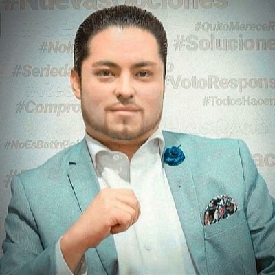 Político Quiteño; Consultor Jurídico; Doctor H.C. en Ciencias Políticas y Comisionado de los DD.HH. para el #Ecuador.