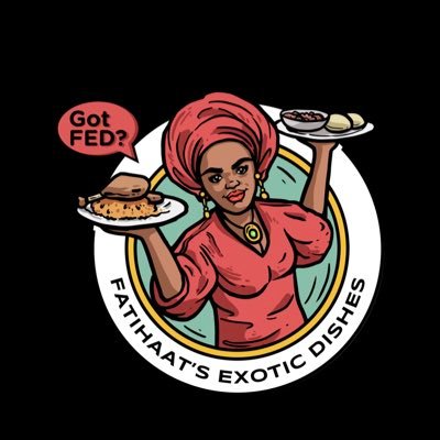 FOOD WEY DEY BUST BELLE