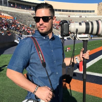 Official photog:Sun Bowl Assoc. & EP Locomotive FC. Previously UTEP Athletics & EP Chihuahuas. Longest shooting (continuously) sports photog in the 915!! 🙏