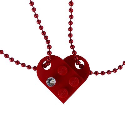 We make jewelry from Lego. The products are hand-made and uniquely crafted for children, women, and men by myself. Designed from original LEGO® and SWAROVSKI®