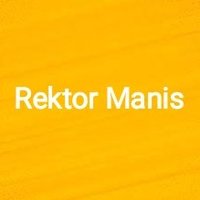 ✪Rektor Manis✪ (@rektormanis) 's Twitter Profile