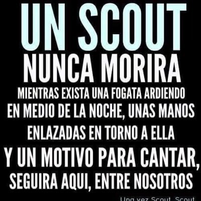 Scout desde los 13 años. Soy alegre y transparente y en mi no existe el odio ni la venganza, yo todo se lo dejo a mi padre eterno. Y no me bautizó con nadie⚜️