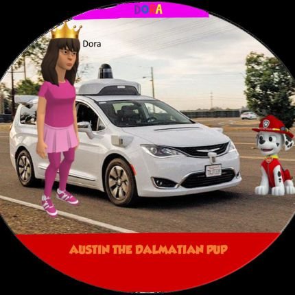 Hola. Soy Dora.
hubby: @SamWilkesJr1
brother-in-Law: @HedgehogSonic24
Sister-in-Law: @SkyePatricia2
Supporter of @Waymo
ACCOUNT PROPERTY OF AUSTIN NETWORK.