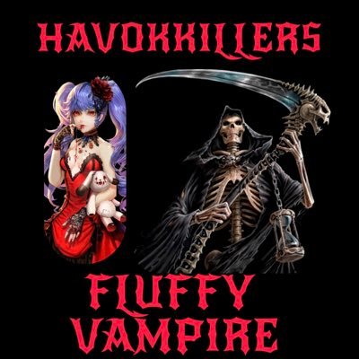 Hello! My name is flufyvampire. Everyone calls me flufy! I’m a twitch streamer. If you are ever bored come on by. I play with my husband havok_killers!