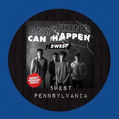 the OFFICIAL Pennsylvania StreetTeam for @5WESTMUSIC @Owen5WEST @Peet5WEST @JonPaul5WEST and @calebduke5WEST “Anything Can Happen” coming soon 💚💛