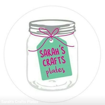 CLOSED .. #sarahscraftsplates . #MHHSBD #TheCraftersUK  @justacard1 supporter