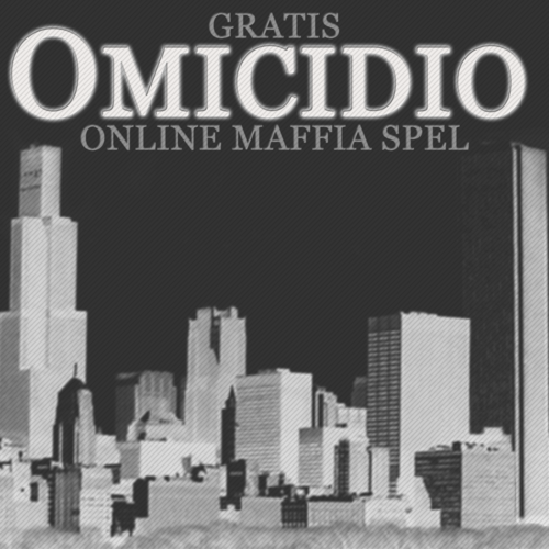 Toekomstig twitter account online text-based game Omicidio