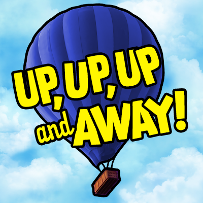 Presenting: #UpUpUpAndAway, a ★★★★★ interactive online adventure for all the family! Next up: @BrightonFringe with @Living_Record, 28 May-27 June