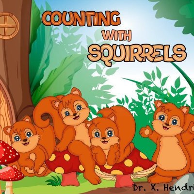 Counting With Squirrels is a delightful journey with squirrels to help make it easier for tots to learn counting and rhyming.