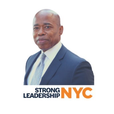 New York City needs strong leadership — and that starts with Eric Adams as Mayor.