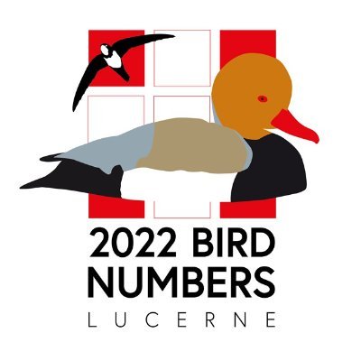 22nd Conference of the European Bird Census Council (EBCC) - Bird Numbers 2022 from 4 to 9 April 2022 in Lucerne, Switzerland #ebcc2022 @vogelwarte_scie @_ebcc