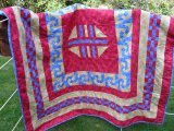 Etsy shop selling quilt patterns, quilts, quilt kits, oven gloves, bags ... textiles of all sorts